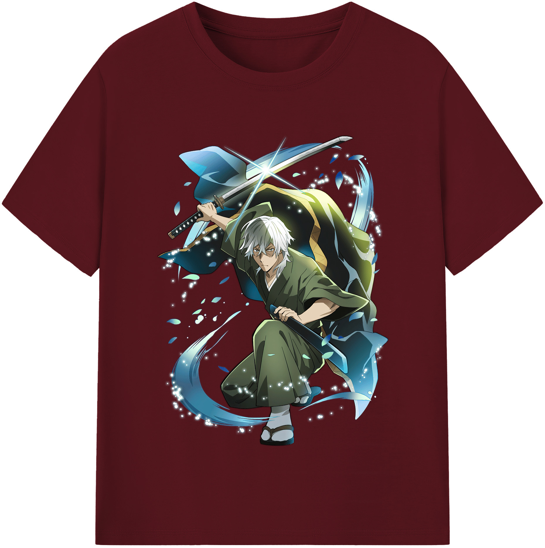 （画像用） 文豪ストレイドッグス Bungo Stray Dogs 綿100％半袖Tシャツ（フロントプリント）